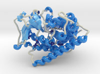 Cytochrome P450 Ribbon 5E9Z 3d printed