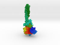 Lysine-Specific Demethylase-1 2H94 3d printed